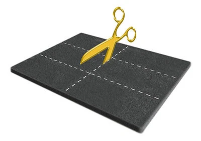 Universalfilter für Katzenstreuschalen, einfach zu schneiden, natürlich & ungiftig