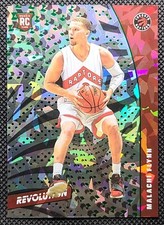 2020-21 Panini Revolution Malachi Flynn Emerald Chinese New Year /88 Rookie RC