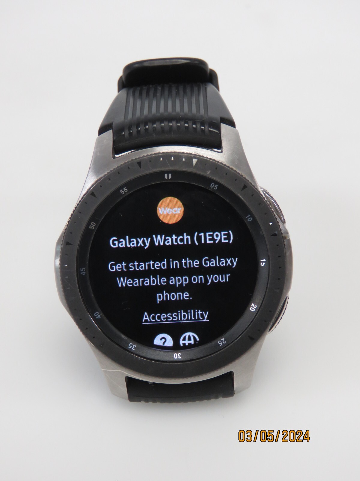 Samsung SMR800 Galaxy Watch 46mm Smartwatch with Heart Rate Monitor