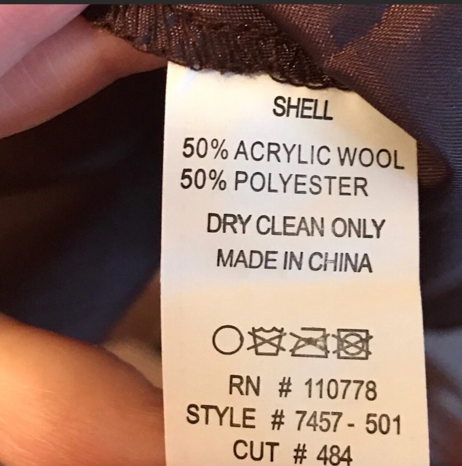 Falda Anthropologie Lolita marrón apliques florales talla M, Usada en Excelente Condición  Foto 4 de 4