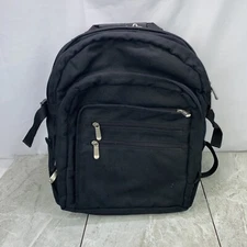 Targus Laptop Bag Backpack Black  Padded  Multi Pocket VINTAGE