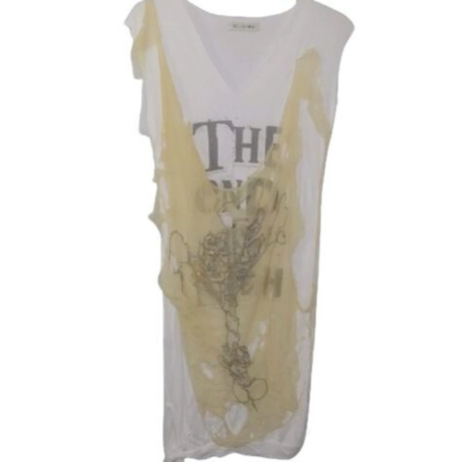 Religion The End Is Nigh Ripped Destroyed T Shirt Dress Size S | eBay