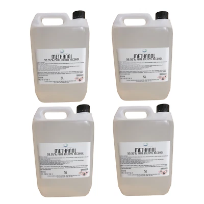 CUSTOM CHEMICAL SUPPLIES METHANOL 99.9% 500ML 1L, 2L, 5L, 10L, 20L METHYL ALCOHOL/ METHANOL FUEL CHEAPEST