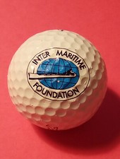 INTER - MARINE FOUNDATION LOGO GOLF BALL GREAT FOR ANY COLLECTION