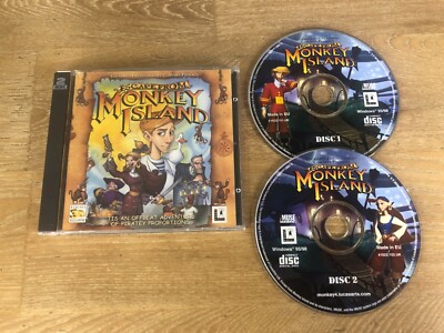 ESCAPE FROM MONKEY ISLAND PC CD-ROM (Abenteuer & Point & Click Rätsel lösen)