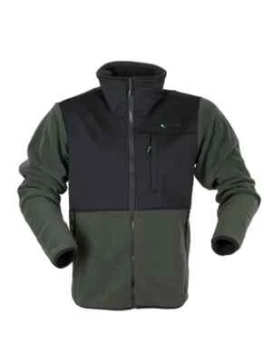 Ridgeline Kids Hybrid Fleece Top Jacket Children's - Olive/Black