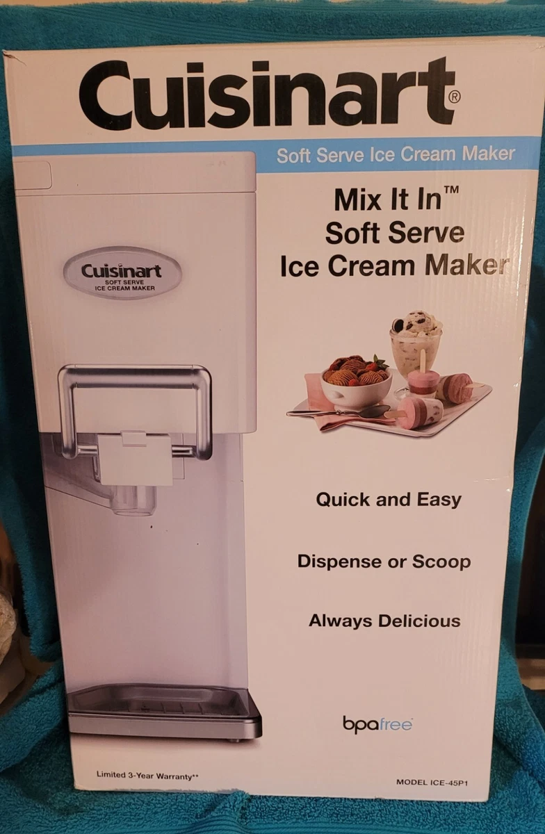 Cuisinart soft serve online ice cream maker pink