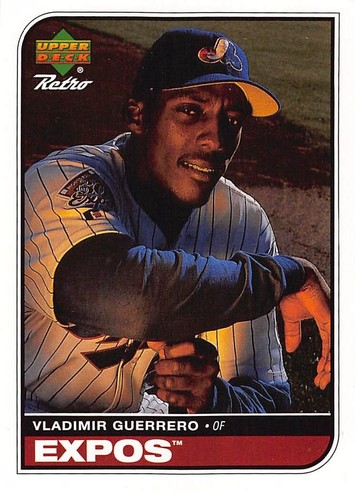1998 Upper Deck Retro Vladimir Guerrero #58 card