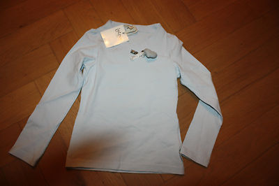 langarm Shirt blau mit 3D-Herz     Jottum    Gr. 116 JOTTUM NIKITA