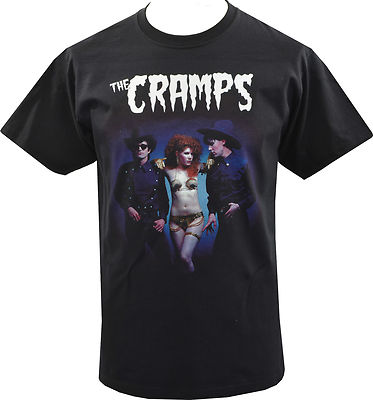 The Cramps Herren Psychobilly T-Shirt Cowboys Garage Poison Ivy Lux Interior S-5XL