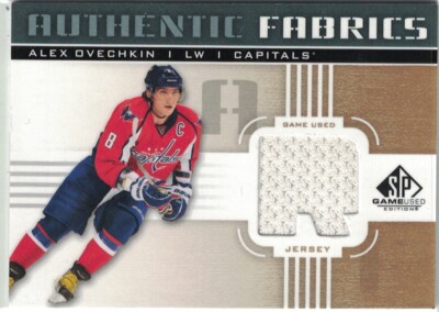 2011-12 SP Game Used Hockey ~ Authentic Fabrics  ~ You Pick      OVECHKIN