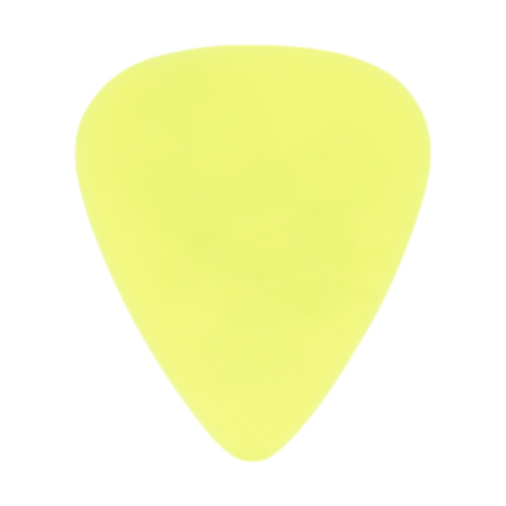 Delrin Bright Yellow Guitar Or Bass Pick - 0.73mm Medium - Made In USA 351 Shape