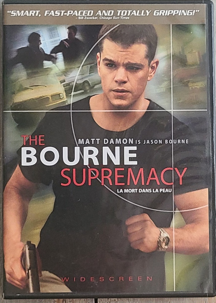 The Bourne Supremacy DVD (2004) Widescreen USED Very Good Condition $1.99 DVD