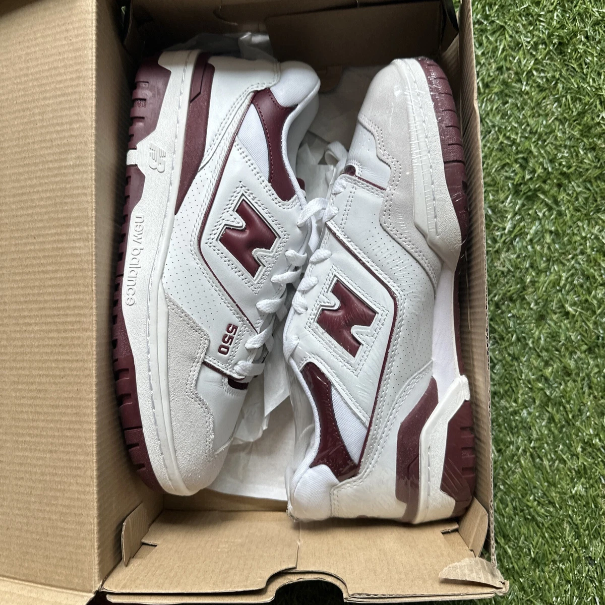 New Balance 550 Sea Salt Burgundy BB550LI1