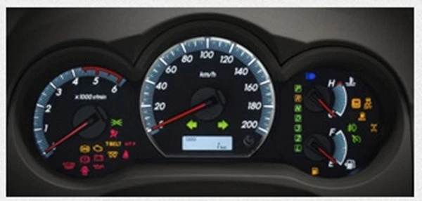 TOYOTA HILUX VIGO FORTUNER 2008-2014 GENUINE GLASS COMBINATION METER - image 4 of 4