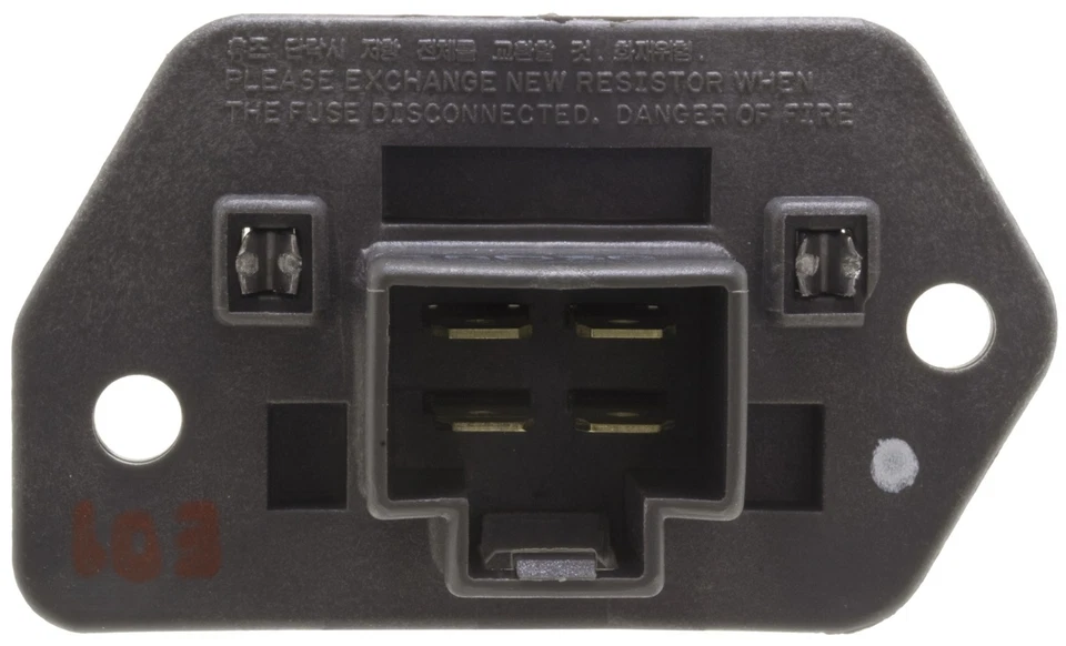 Resistencia de motor BLwr Airtex 4P1431 Foto 2 de 4