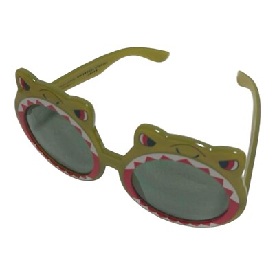 USJ Jurassic World Face Shaped Sunglasses Universal Studios Japan Green
