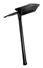 Heavy Duty Black Carbon Steel Folding Pick & Shovel Camping Hiking Tool