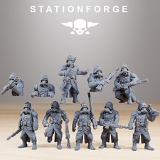 Imperial Transport Tank of the Grim Guard, Death Division, Russ Korps, Crew Only