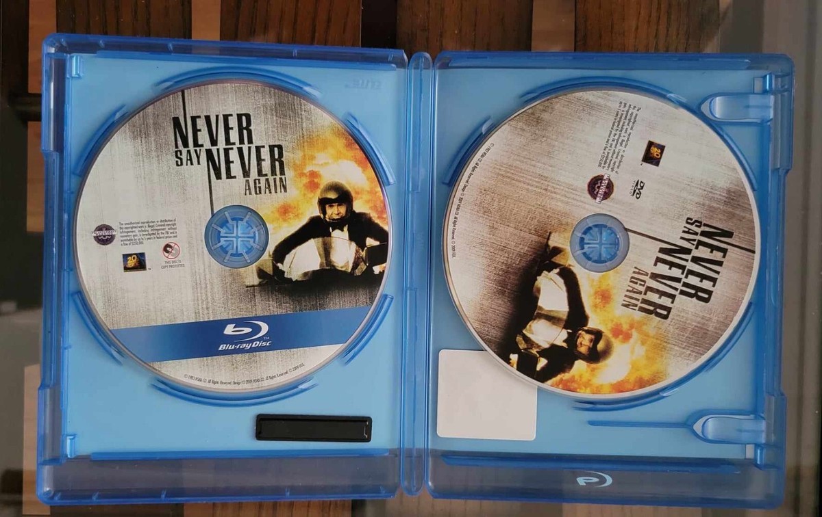 Never Say Never Again (Blu-ray, Checkpoint Sensormatic Widescreen