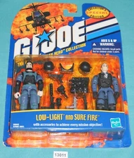 2001 LOW-LIGHT AND SURE FIRE TWIN PACK SPECIAL COLLECTOR'S EDITION 3.75" MOC