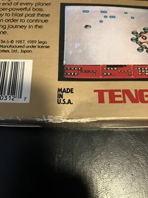 RARE! Fantasy Zone For NES - Complete In Box