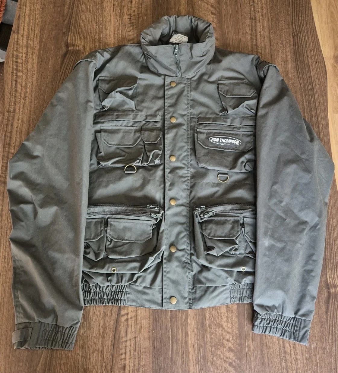 Ron Thompson Men's Fishing Jacket with Removable Sleeves Size Medium