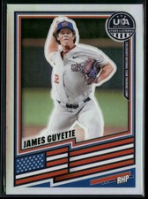 2026 Panini USA Baseball #58 James Guyette Base Prizms Silver