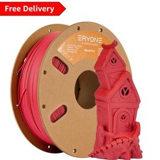 1kg  Mixed Material Wood PLA Filament 1.75mm - Ideal for 3D Printing