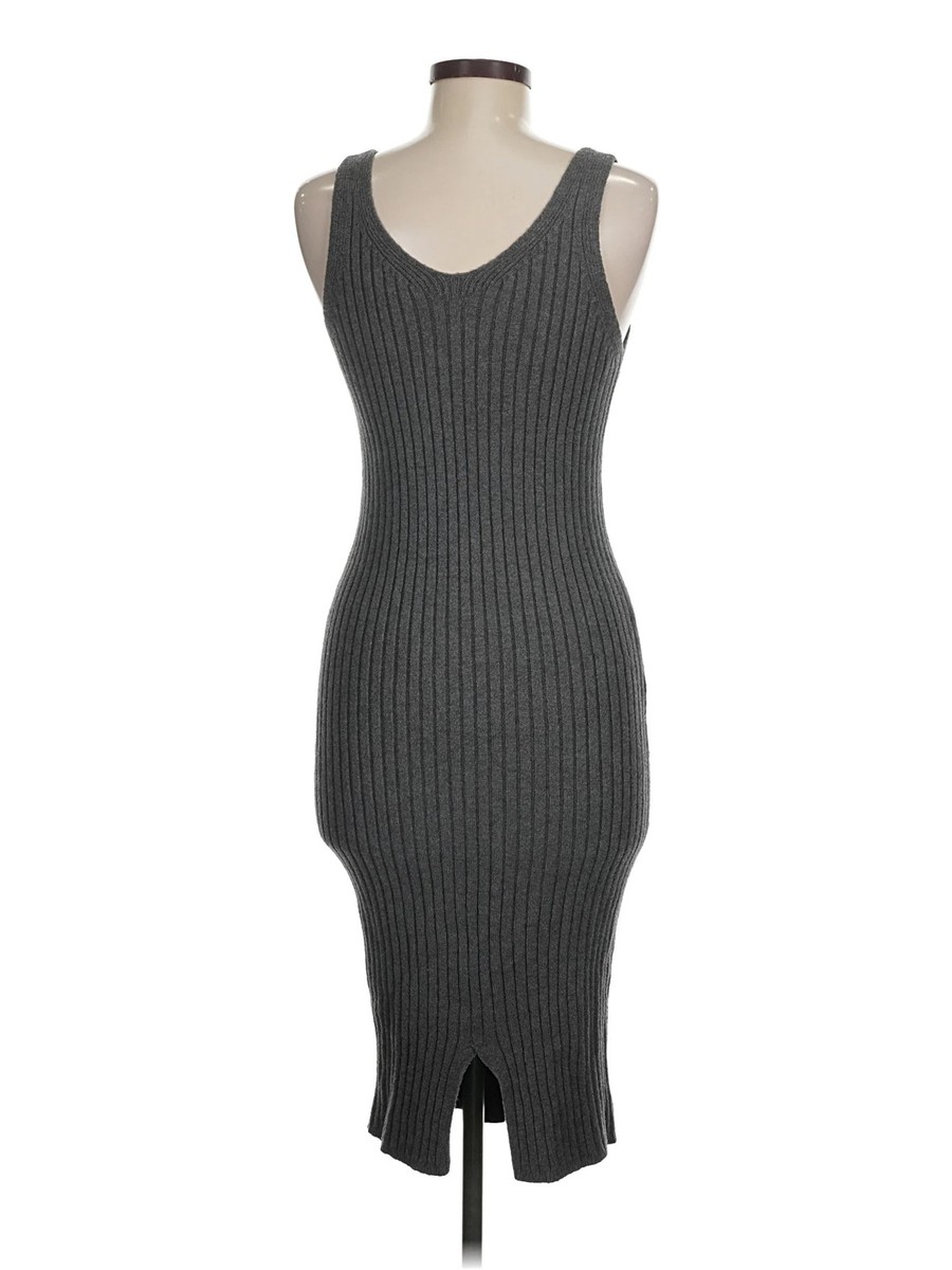 Finery Women Gray Casual Dress M View 2