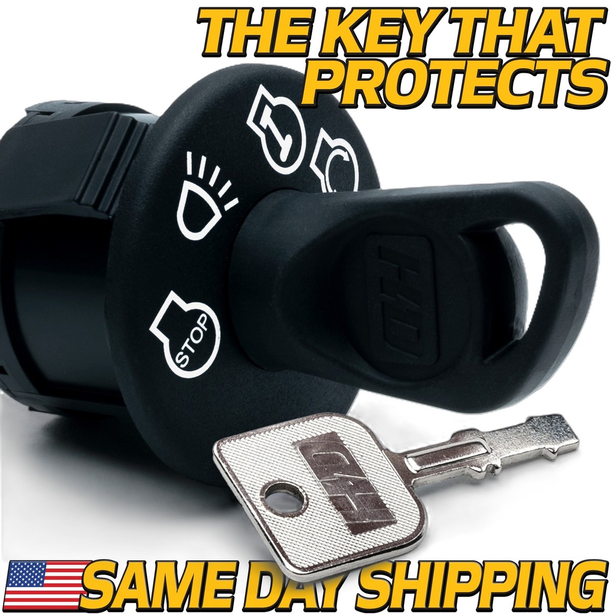 AUC18524 Ignition Switch fits John Deere Z315E Z320M Z320R Z325E