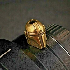 Brass Helmet Bead Paracord Knife Bead Pendant Lanyard Bead 6 Colors Knife Beads