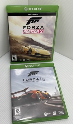 Forza Horizon 2 Day One Edition Xbox One - Excellent Condition & Forza 5