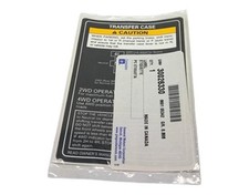 Fits 1999-2004 Chevrolet Tracker Emblem 30026330 - New Oem 30026330