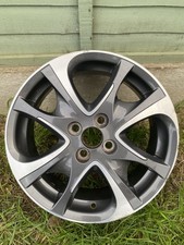 Toyota Yaris MK3 16” Alloy Wheel Diamond Cut Grey #358