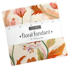 Floral Fondant Charm Pack by Linn Warme for Moda Fabrics