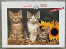 Puzzel von BLATZ Kätzchen + Puzzle Conserver 1000 Teile Neu, 693x493 mm