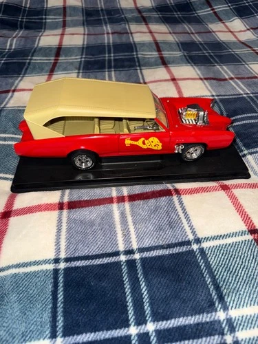 Monkee Mobile 1967 Vintage Dicast  Car Metal Red The Monkees full