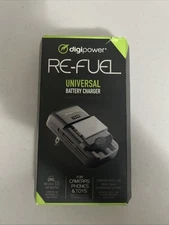New digipower Re-fuel Universal Battery Charger Cameras Phones Toys Car Adaptor