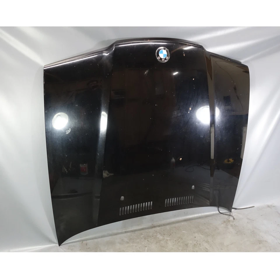 BMW Serie 3 E36 1992-1999 cupé de 2 puertas capó vertical capó negro azabache OEM Foto 2 de 4