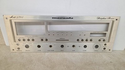 Marantz 2385 Receiver Front Faceplate For Parts Not Woroking Vintage 