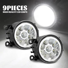 2X for GMC Sierra 1500 2014 2015 2500 3500 2015-2018 LED Fog Lights Lamps