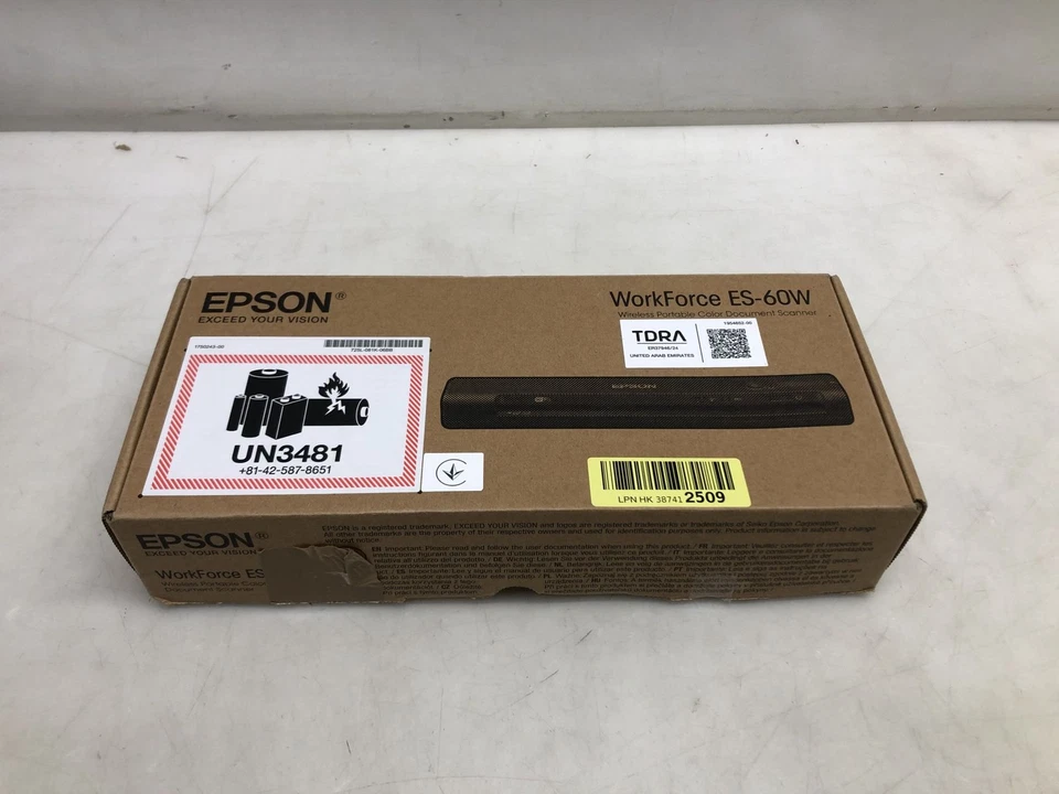 Epson WorkForce ES-60 scanner documenti - nero (B11B253401) - Immagine 3 di 4