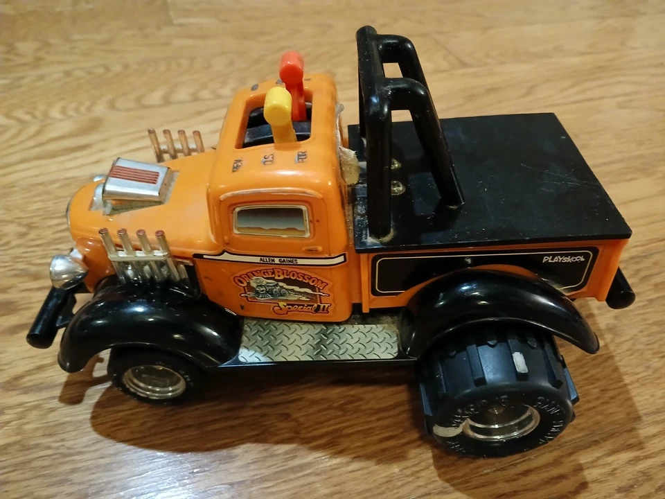 Vintage 1984 Playskool ORANGE BLOSSOM SPECIAL II  Not Working Pulling Truck  - Image 2 of 4