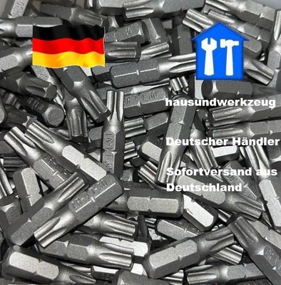 Bits Bit Torx Torxbit wählbar T10 T15 T20 T25 T30 T40 ChromVanadium Bitset Set