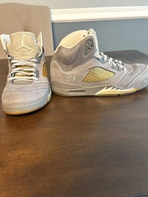 Size 11.5- Men's Air Jordan 5 Retro Wolf Grey 2011 136027-005 no box 