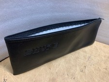 SHURE WIRELESS 95B2313 BLACK VINYL ZIPPERED MIC POUCH- MAKE OFFER 