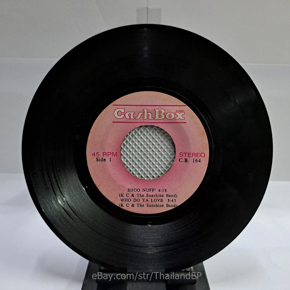 K.C. & THE SUNSHINE BAND /SHOO NUFF' /BONEY M / THAILAND EP 45 THAI - Image 3 of 4
