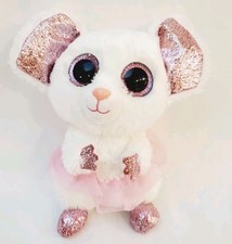 2021 TY Beanie Boos NINA the Mouse Stuffed Animal Plush 6" Toy