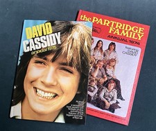 David Cassidy 1975 Annual And partridge Family 1974 Annual